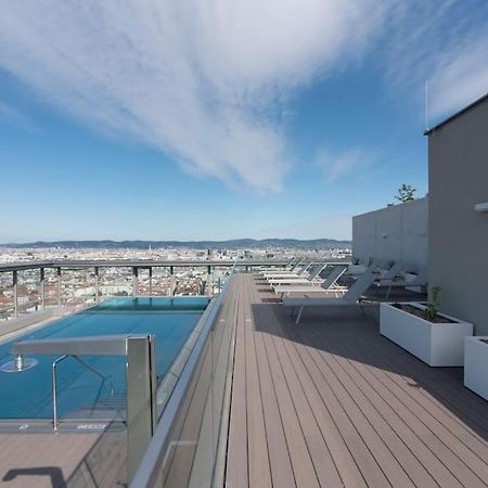 维也纳Hoch Hinaus, Neu Und Stilvoll Mit Pool Am Dach公寓 外观 照片